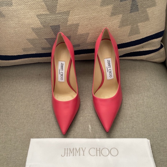 Jimmy Choo Love 100 bubble Pink NWT 35 - Picture 10 of 12